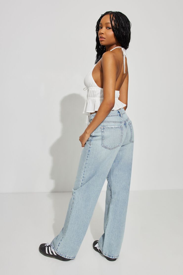 Wide Leg Jeans Angle 3